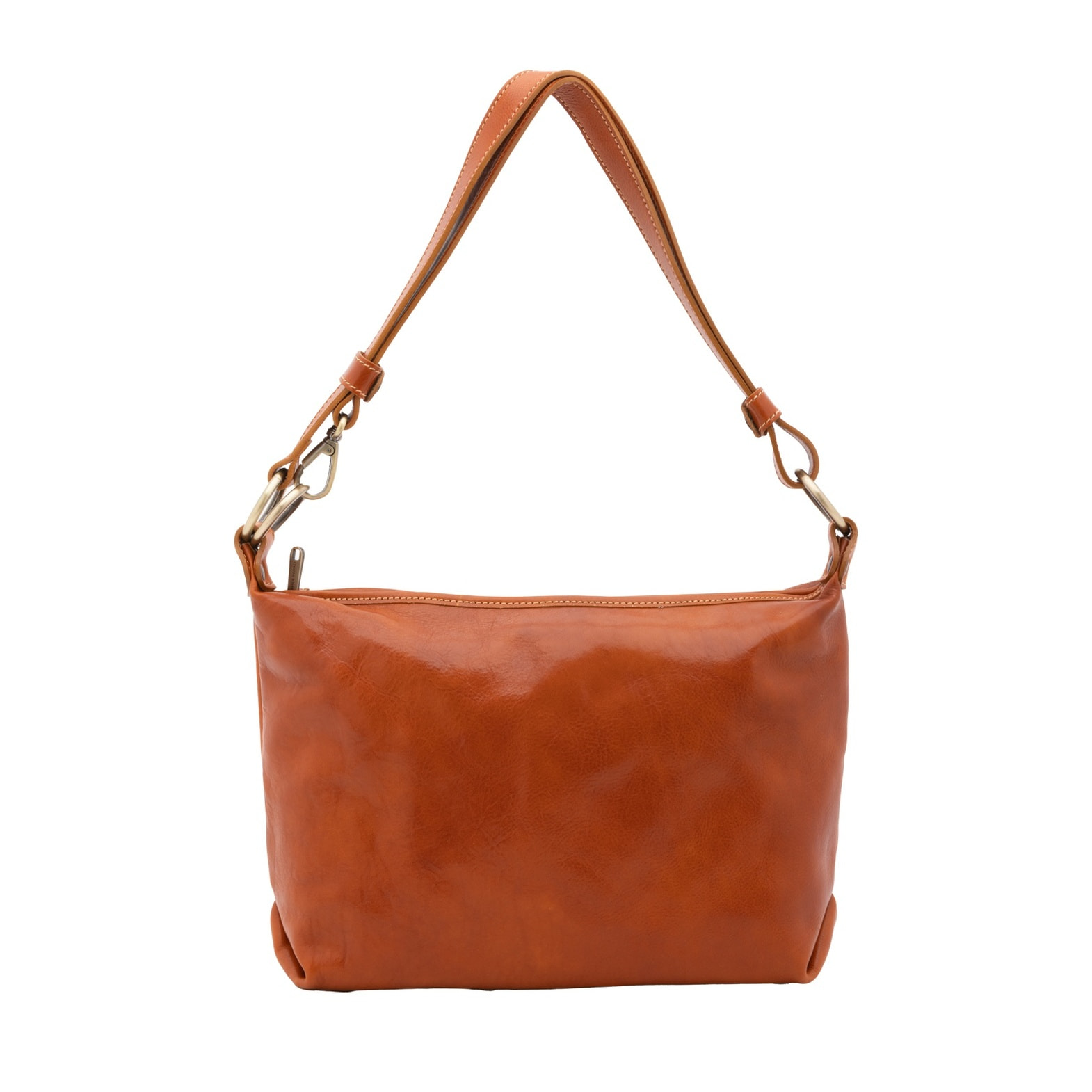 Borsa a spalla da donna - Modello False - 100% pelle - 38.0 x 23.0 x 10.0 cm