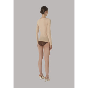 Top Pure Wool Top Long Sleeves