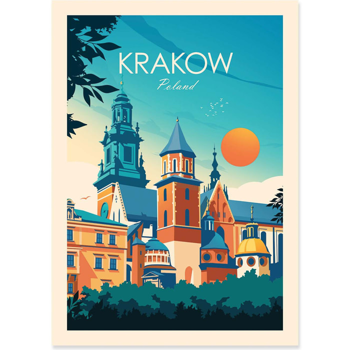 Affiche - Krakow Poland - Studio Inception