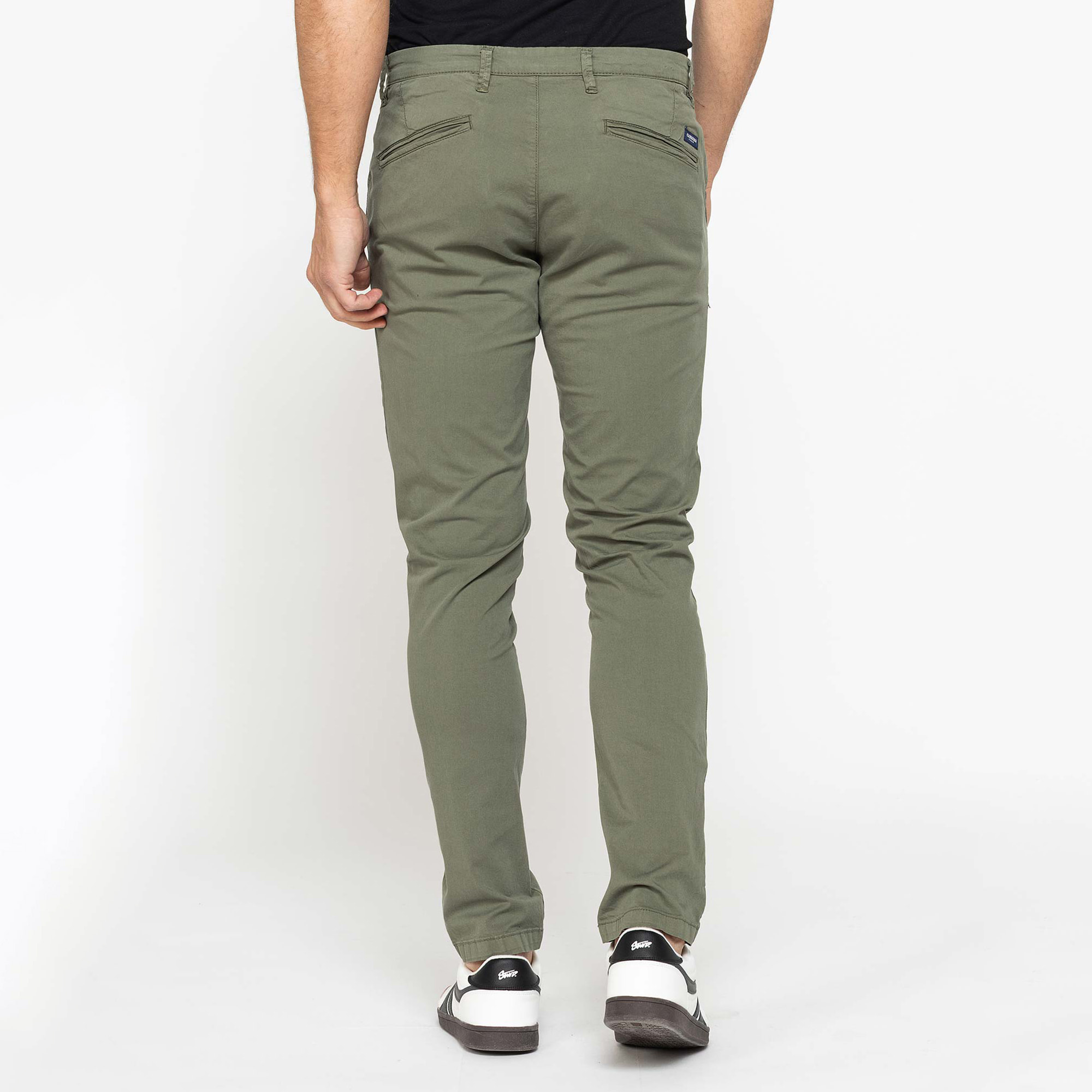 PANTALONE CHINO MOD. 617 IN GABARDINA ELASTICIZZATA