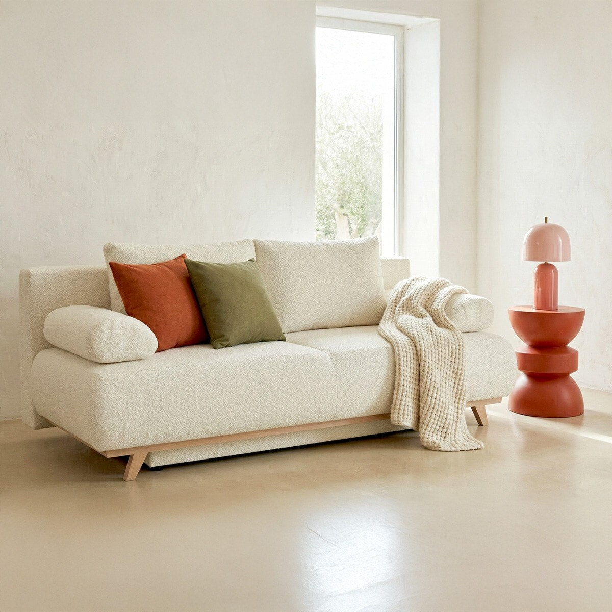 Canapé convertible 3 places - LARIA