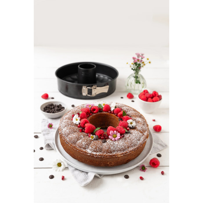 Moule à manqué et à savarin double fond 26 cm Zenker PerfectBack+