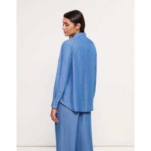 Camisa Manga Larga Denim - Daphne