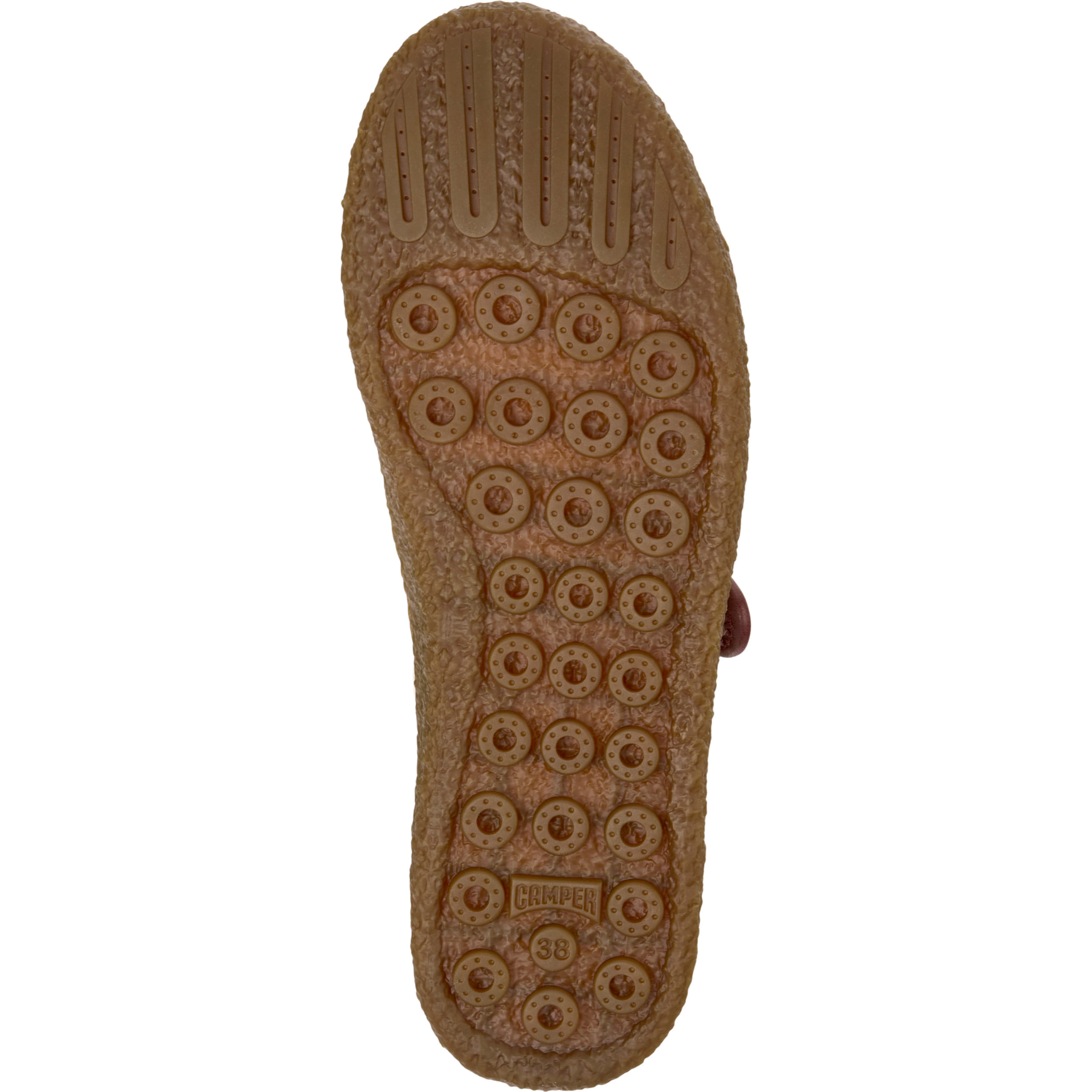 Bailarinas - CAMPER Peu Terreno - Beige - Cuero de gamuza