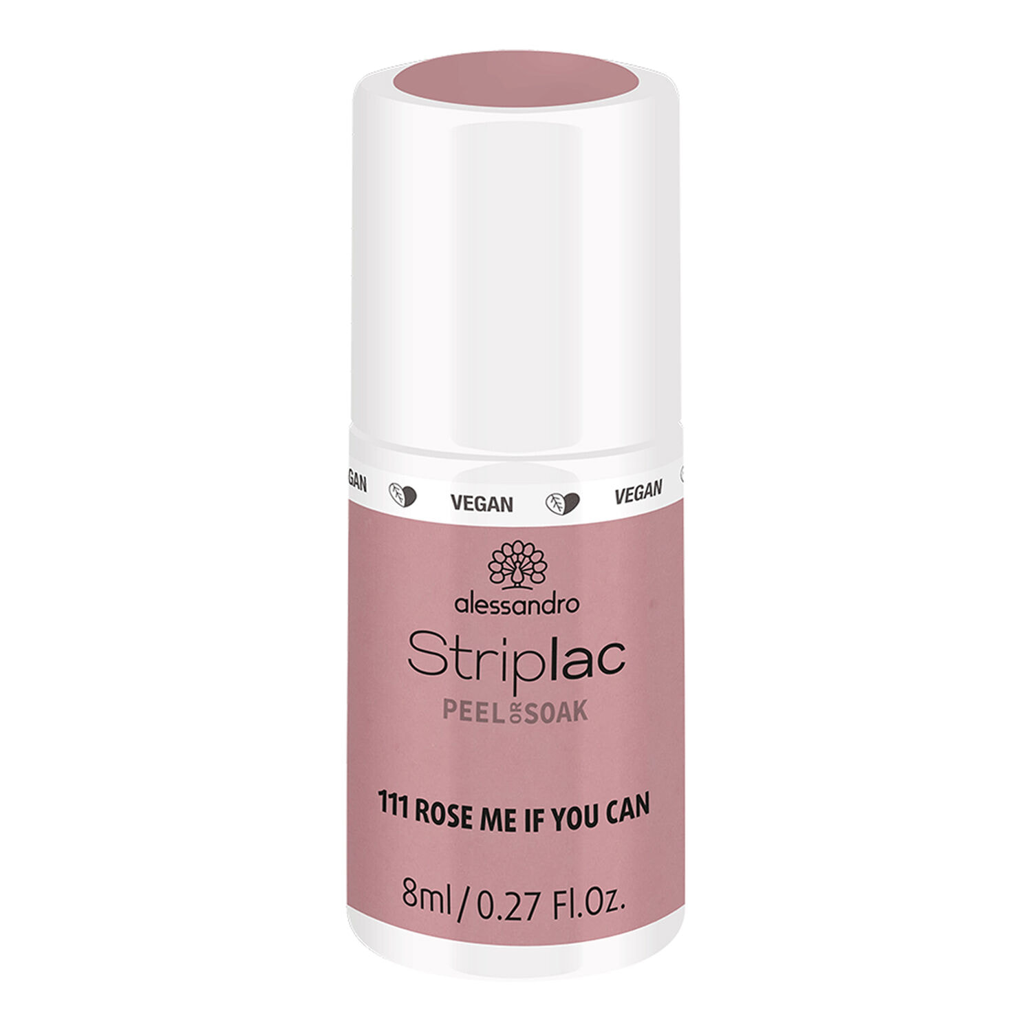 Striplac Peel or Soak - Vernis Semi-permanent - 111 Rose Me If You Can
