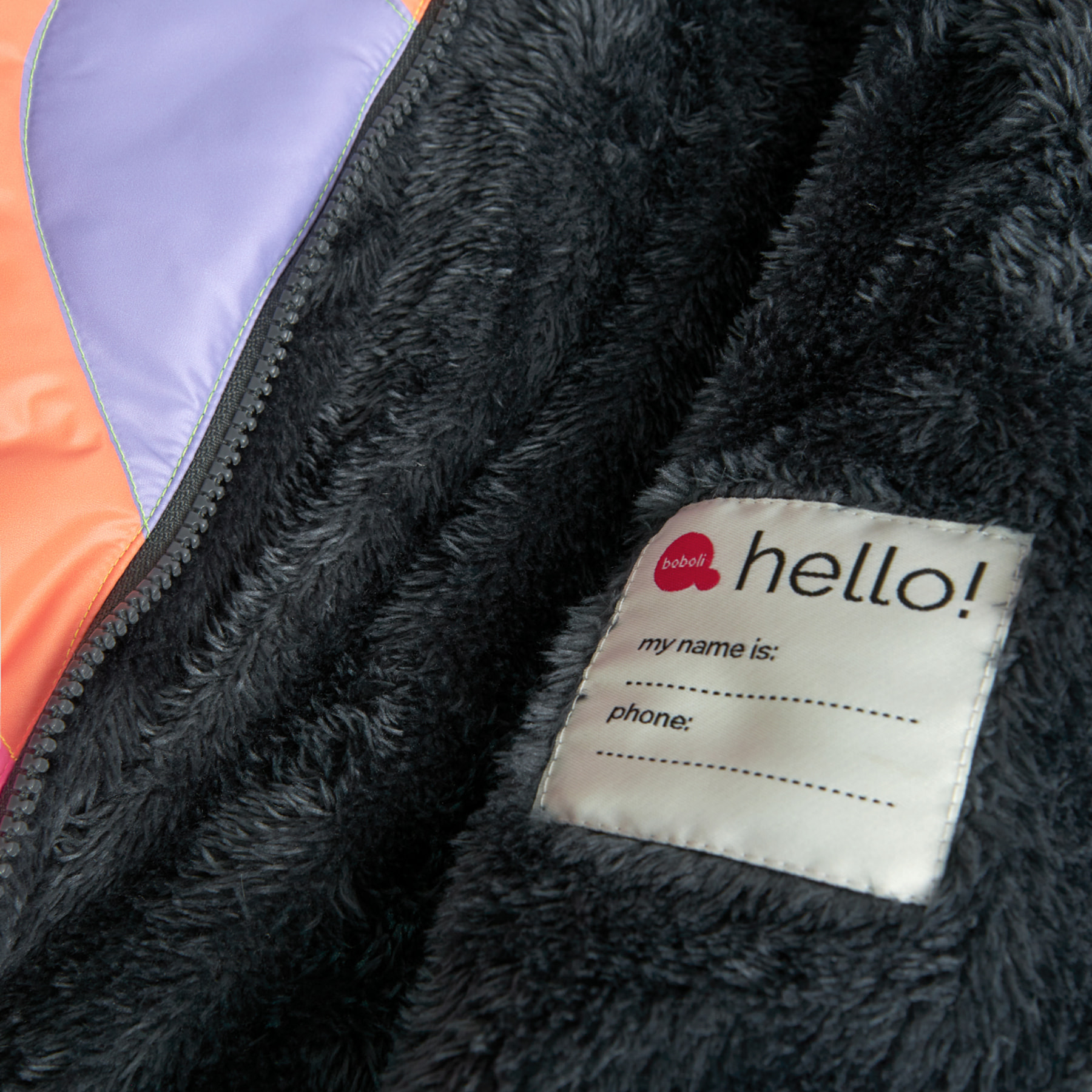 Parka tejido técnico de niña