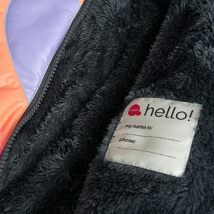 Parka tejido técnico de niña