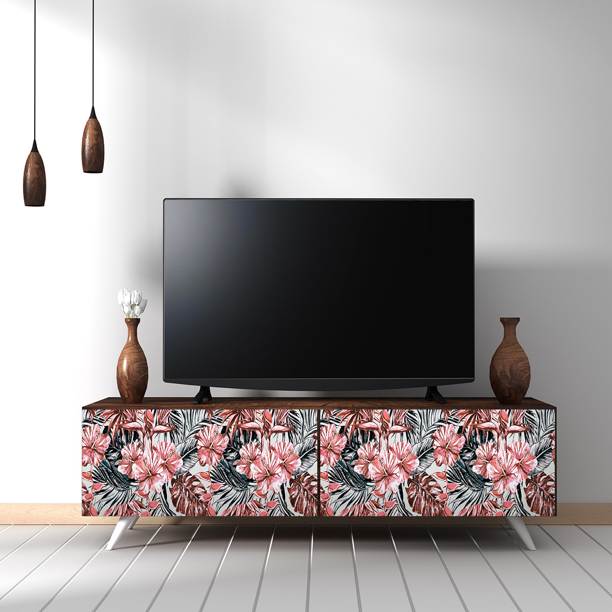 Sticker meuble tropical sirichai 60 x 90 cm