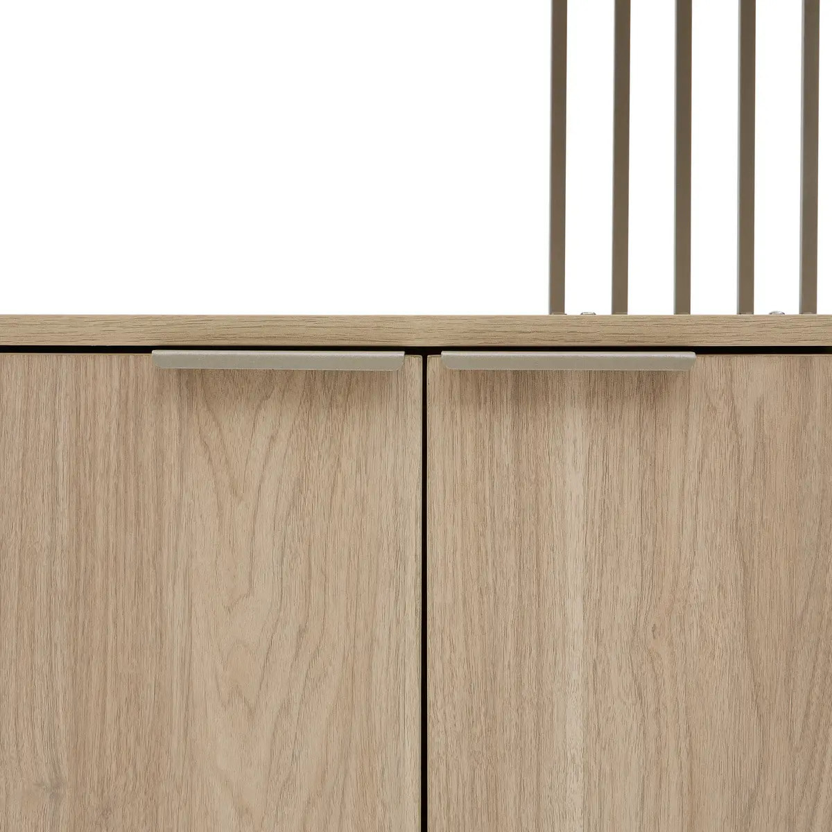 Étagère Duna rectangulaire 35x68,4cm 2 portes beige