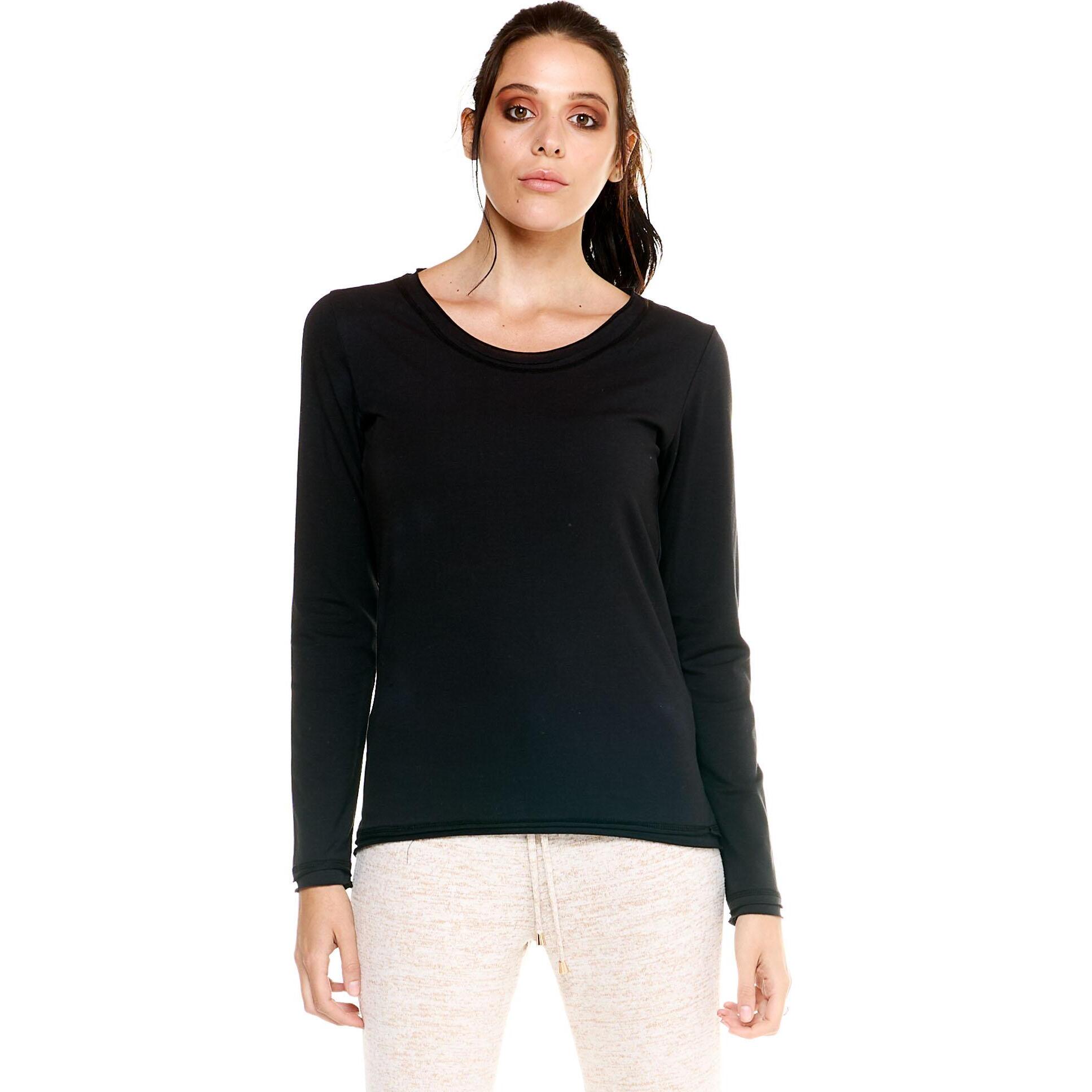 T-shirt Leone donna con maniche lunghe Leisure