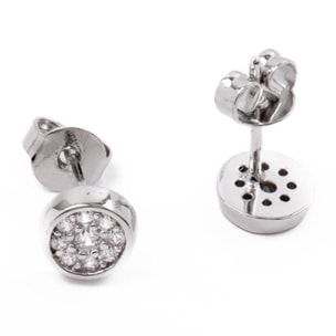 Pendientes Lux by Lux acabados plata