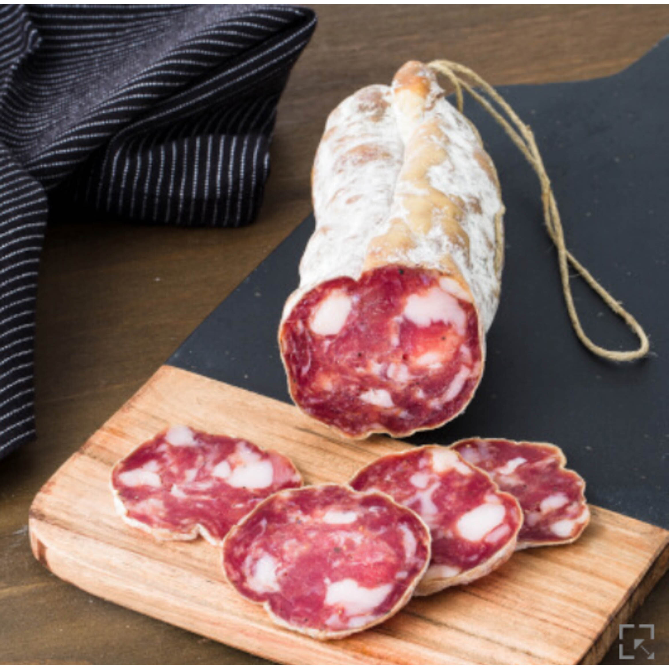 3 Saucissons de porc sec supérieur au jambon de coche - 3x280g - Pyrenees