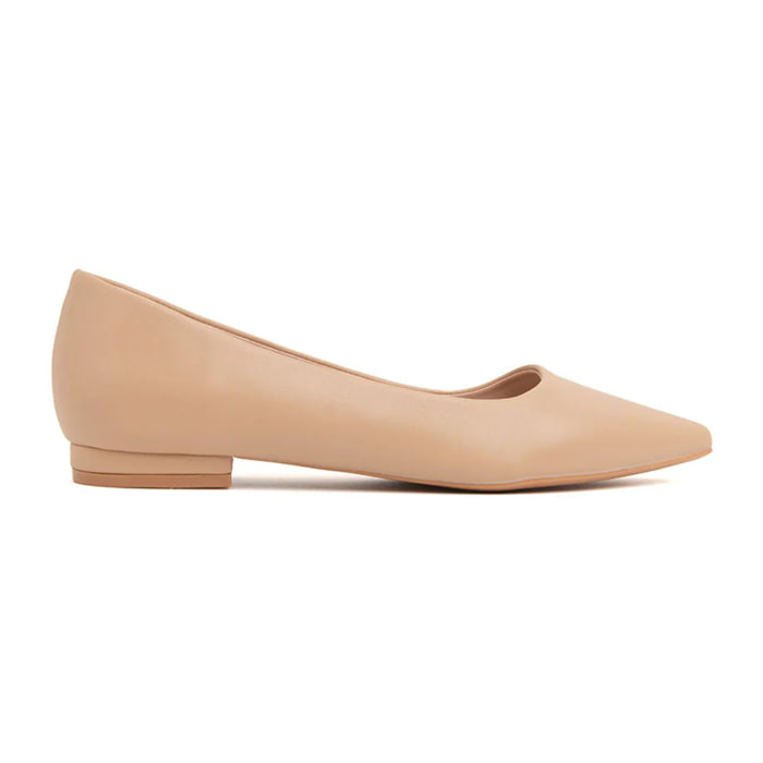 Ballerina a punta - BEIGE