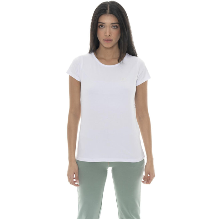 T-shirt da donna con logo lato cuore Leone Basic
