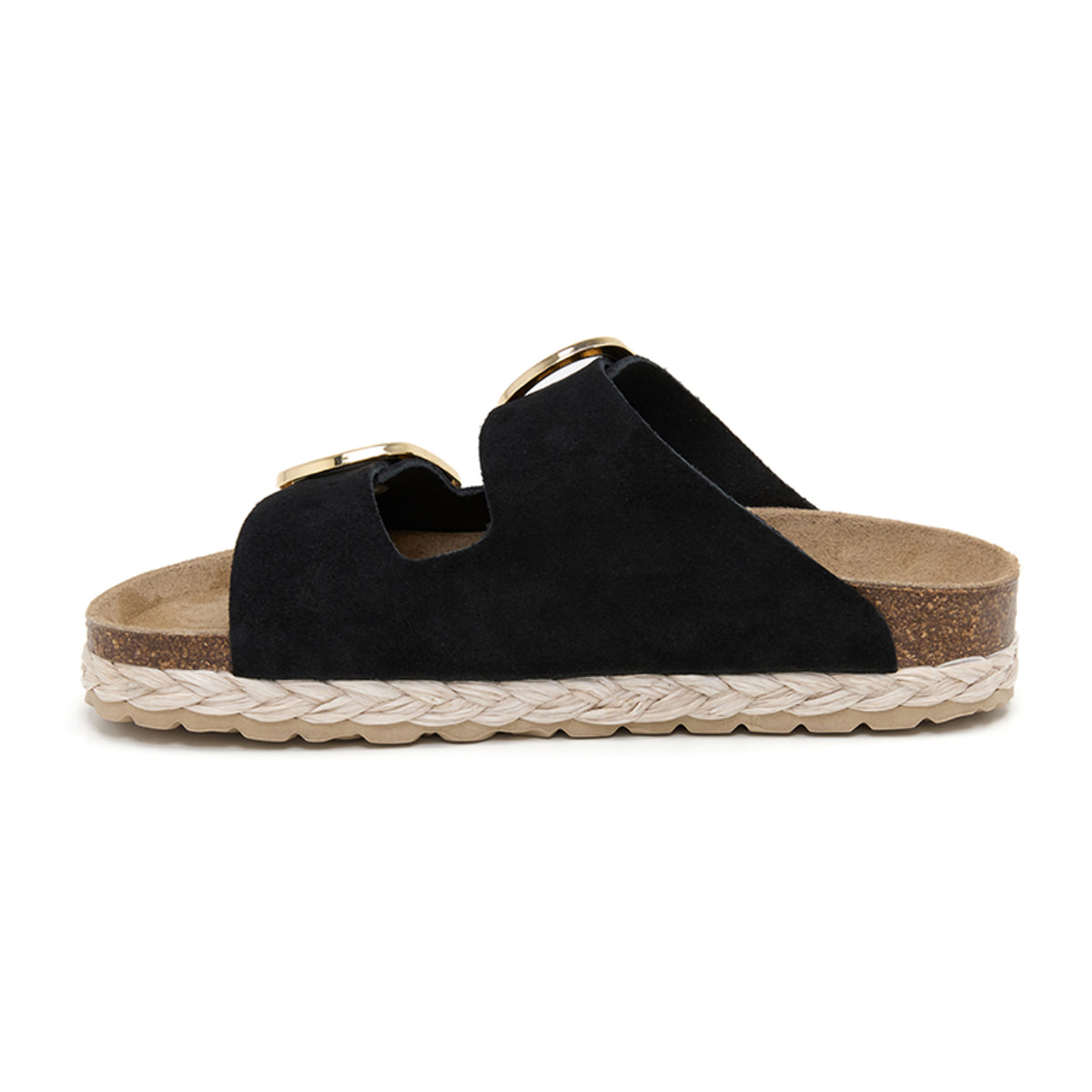 SANDALO CON ZEPPA BILLOWY NERO