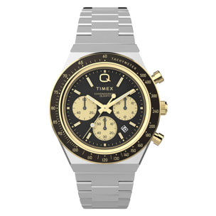 Reloj Timex TW2W64200 Hombre Analogico Cuarzo con Correa de Acero inoxidable