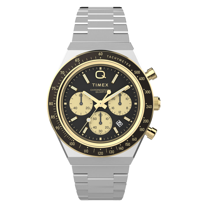Reloj Timex TW2W64200 Hombre Analogico Cuarzo con Correa de Acero inoxidable