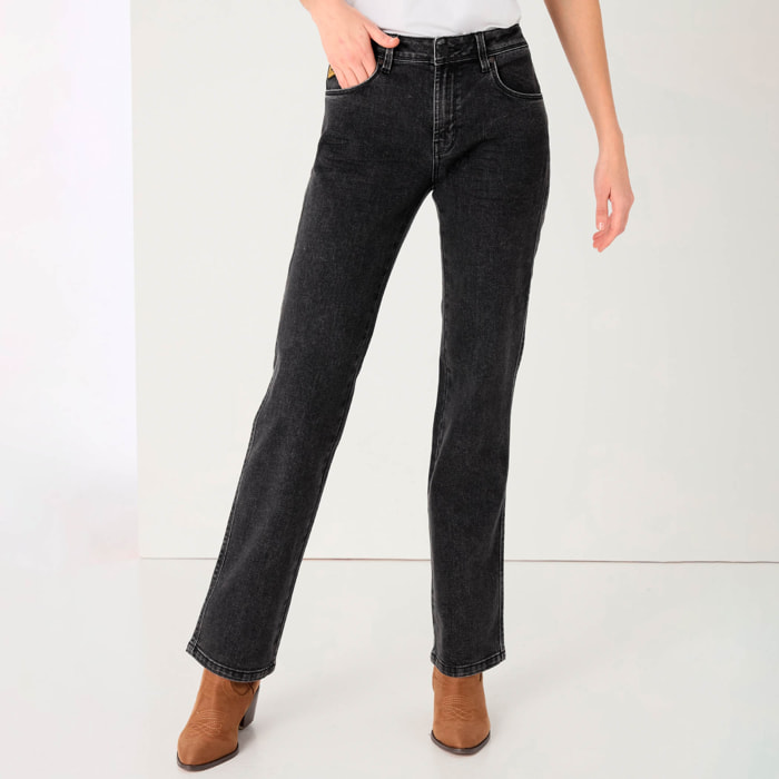 Jeans Monic - Glass - negro denim