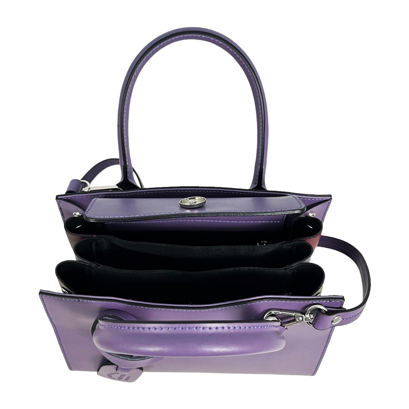 Bolso de mano Cheval Firenze Izar Mini Violeta