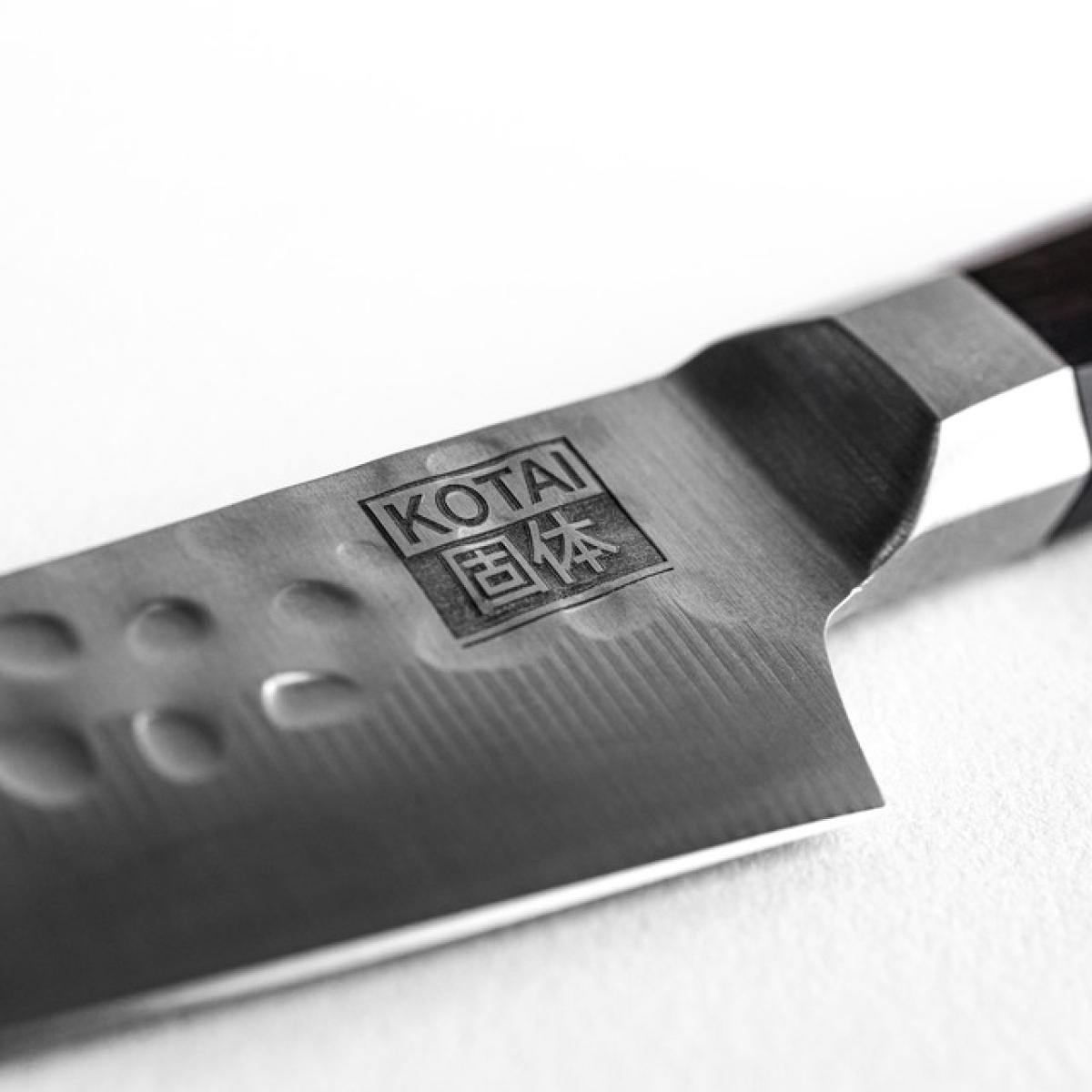 Couteau d'Office Bunka | Lame 90 mm | Acier Inoxydable | Lame Japonaise 440C