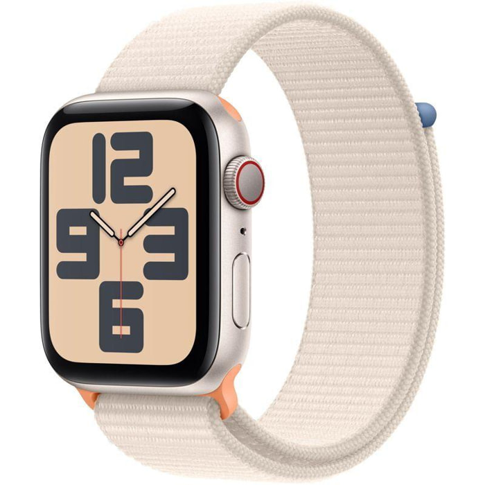 Montre connectée APPLE WATCH SE 44MM Alu/Lumière Stellaire cellular Loop 2023