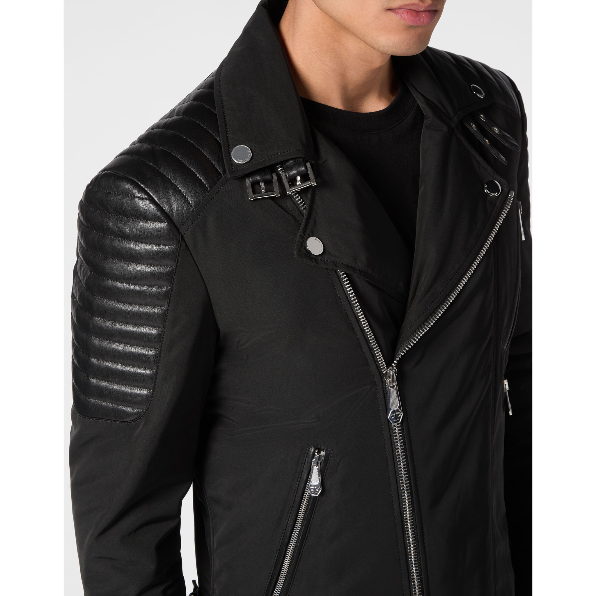 PHILIPP PLEIN Chaqueta motera