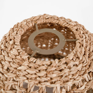 Abat-jour en feuille de palmier et posidonie ∅ 28cm - Biga