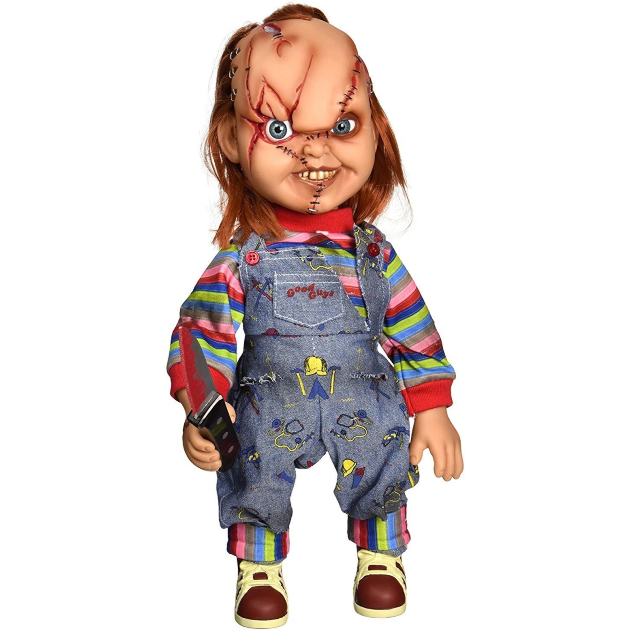 Mezco Toys Action Figura Chucky Bambola Assassina Parlante 38 Cm