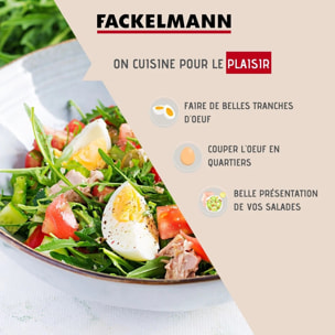 Coupe oeuf 2 en 1 Fackelmann Colors Edition