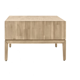 Table basse avec rangements en bois d'acacia - AMALFI