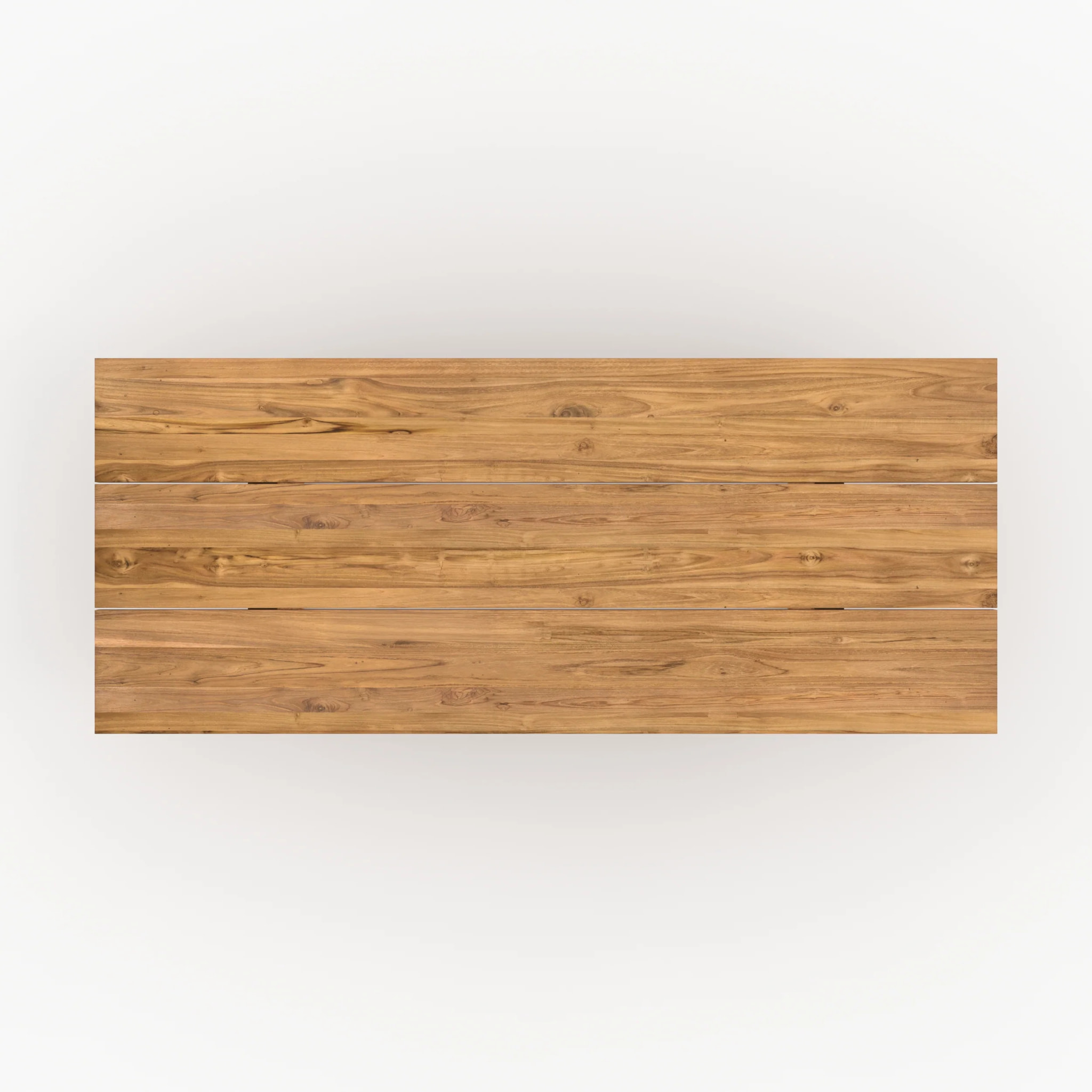 Table de jardin rectangulaire en bois de teck recyclé 10 personnes - Siam