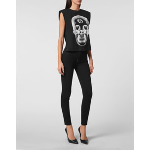 PHILIPP PLEIN Maglietta a girocollo SKULL