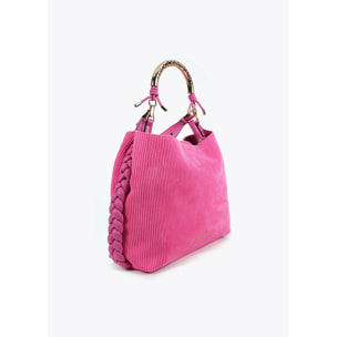 Borsa Shopper con Manico in Metallo Personalizzato