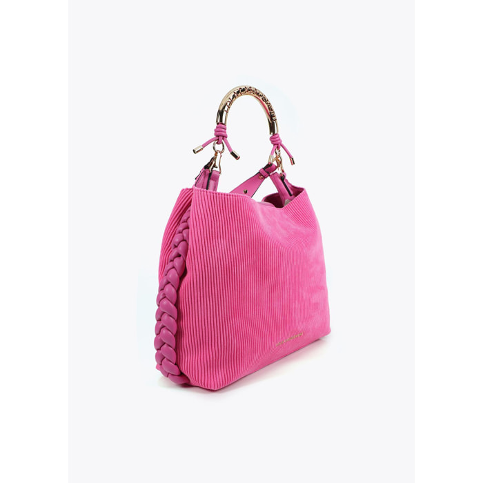 Borsa Shopper con Manico in Metallo Personalizzato