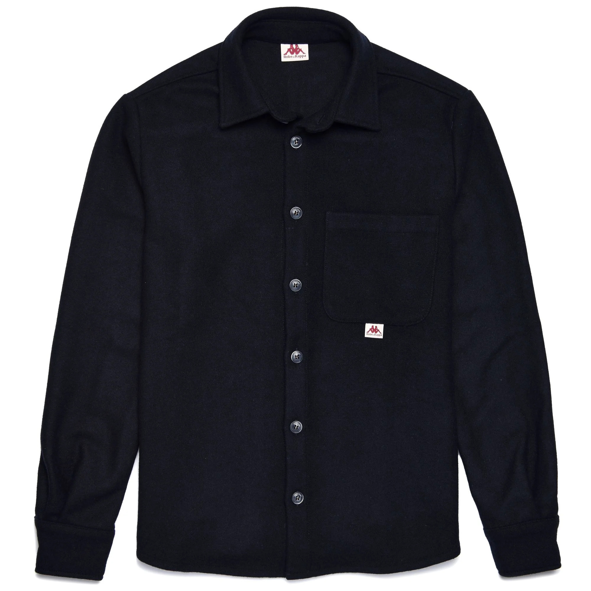 Kappa - Overshirt Uomo Blu - Robe Giovani Bunda