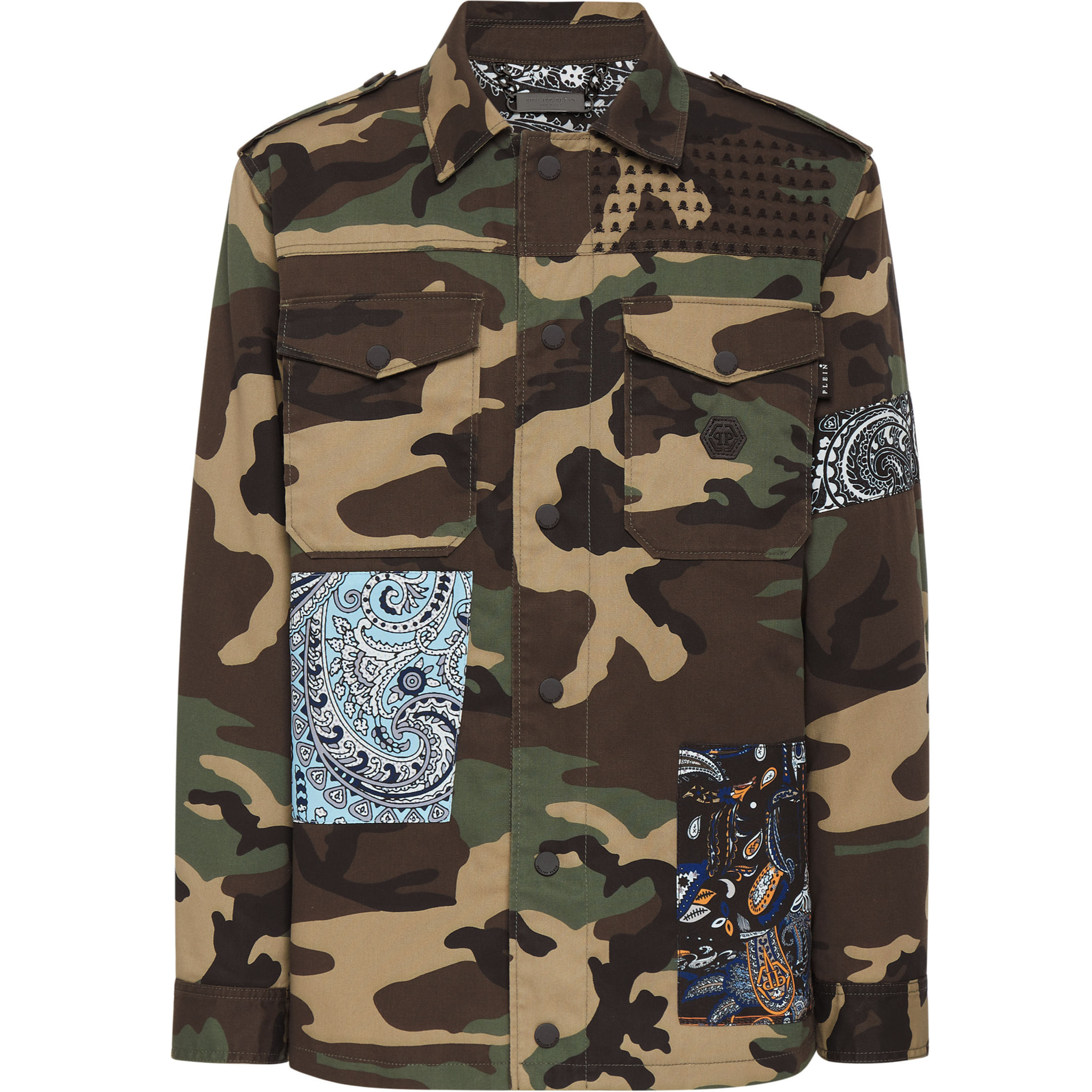 PHILIPP PLEIN Denim Jacket PAISLEY