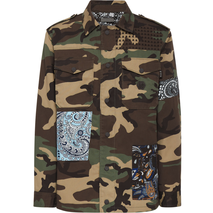 PHILIPP PLEIN Denim Jacket PAISLEY