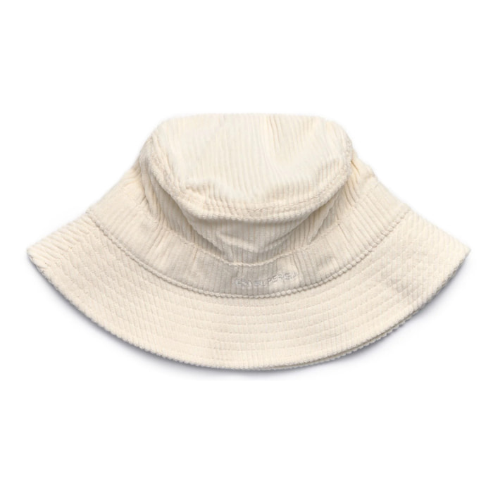 Cappelli Superga Uomo Donna Beige Bucket Hat Corduroy