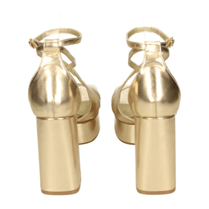 Sandali Donna Tata Italia Dorato