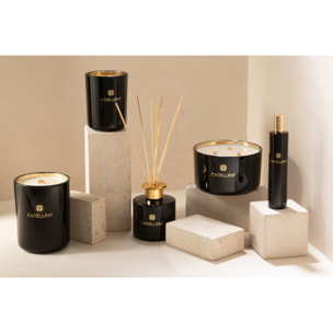 J-Line bougie parfumée Excellent - Siberia Fir - verre - noir - medium - 80H