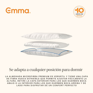 Almohada Microfibra Premium | 40x70 cm