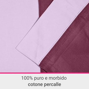Completo letto Double-Color IPERSAN Prugna/Viola