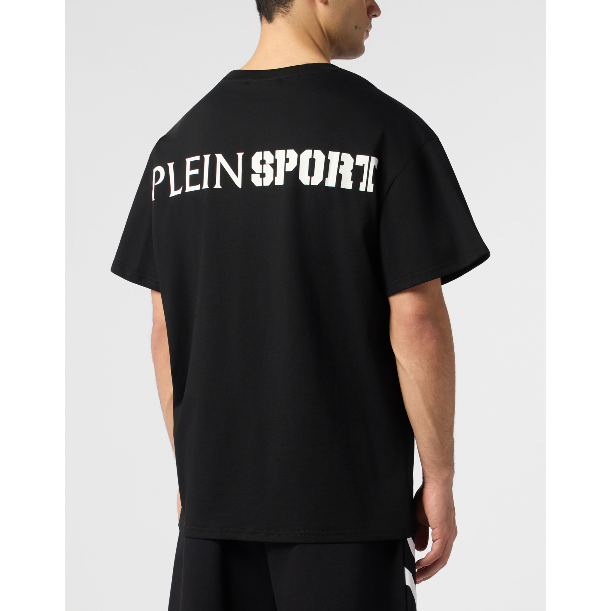 PLEIN SPORT Camiseta Cuello Redondo Ss SCRATCH
