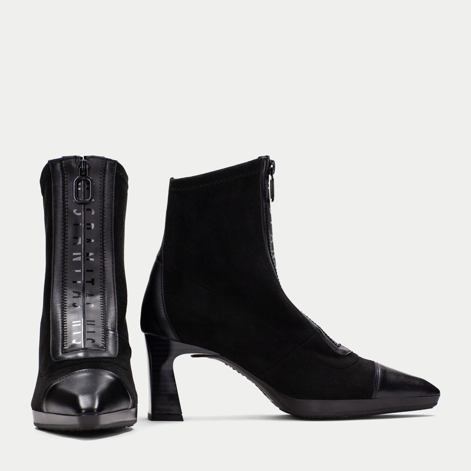 Botin Ankara Negro 7 cm