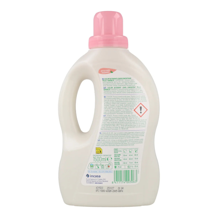 Detergente Liquido Pieles Sensibles Mimidu ECO 25 dosis