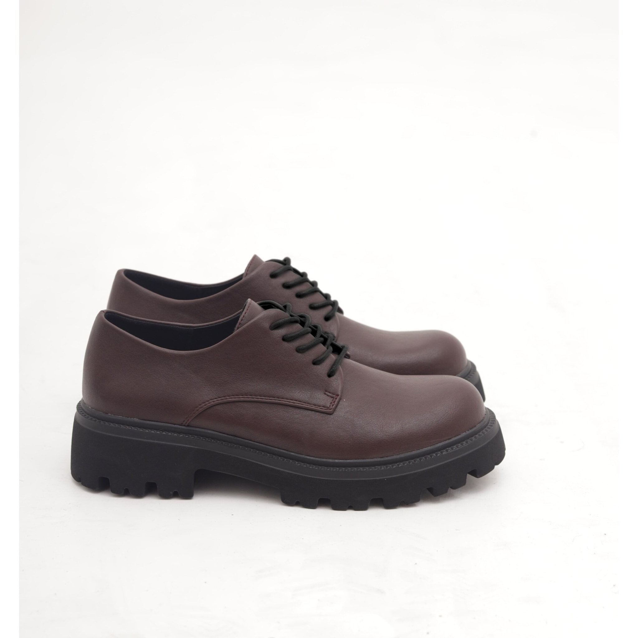 OXFORD SUOLA ALTA LISCIA BORDEAUX