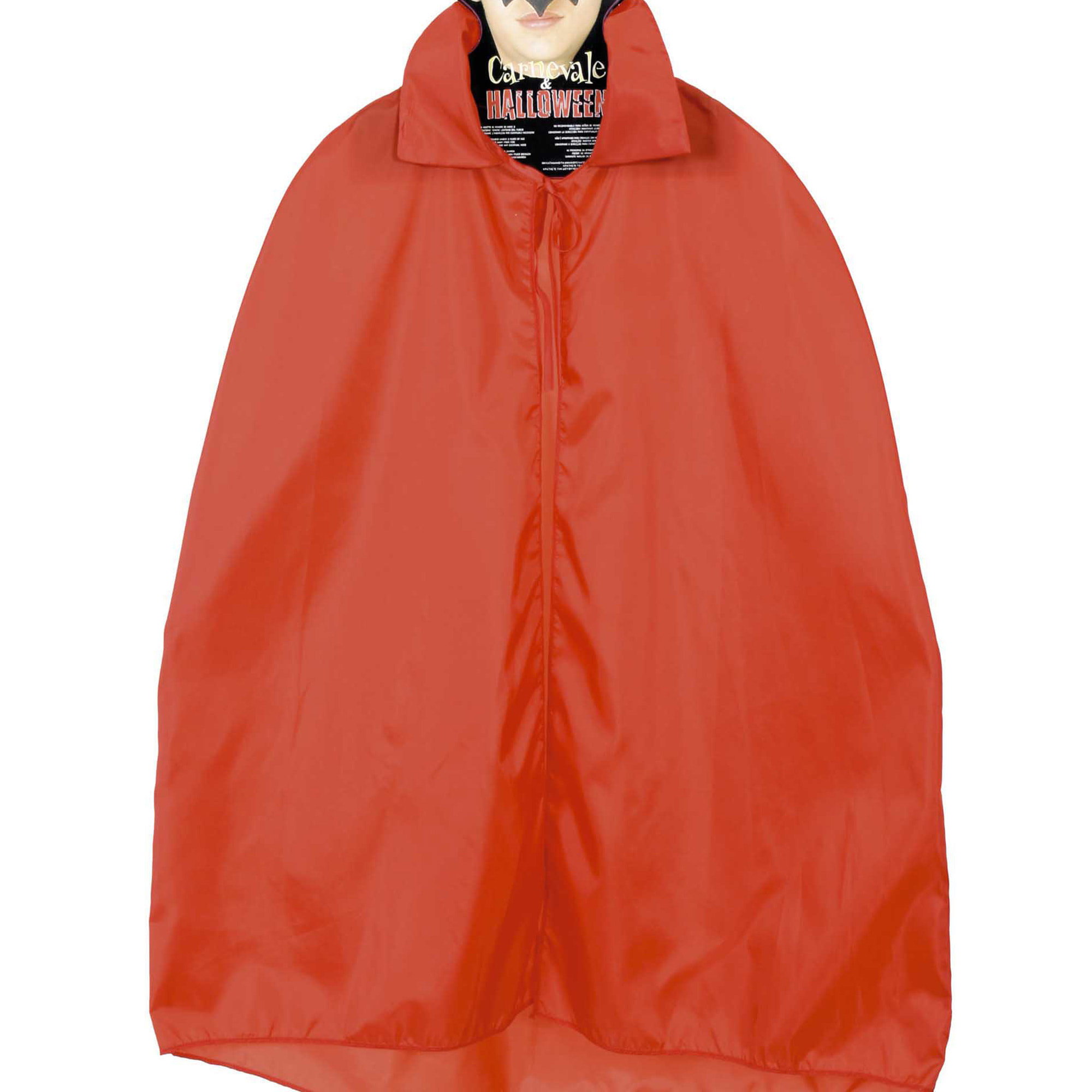 Mantello Con Bavero Per Travestimento ( Bambino), Rosso