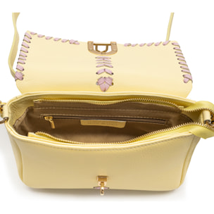 Basicò Bolso de mano Mujer. Piel auténtica Dollaro