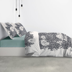 Parure housse de couette 3pcs 100% coton 47fils avec amour