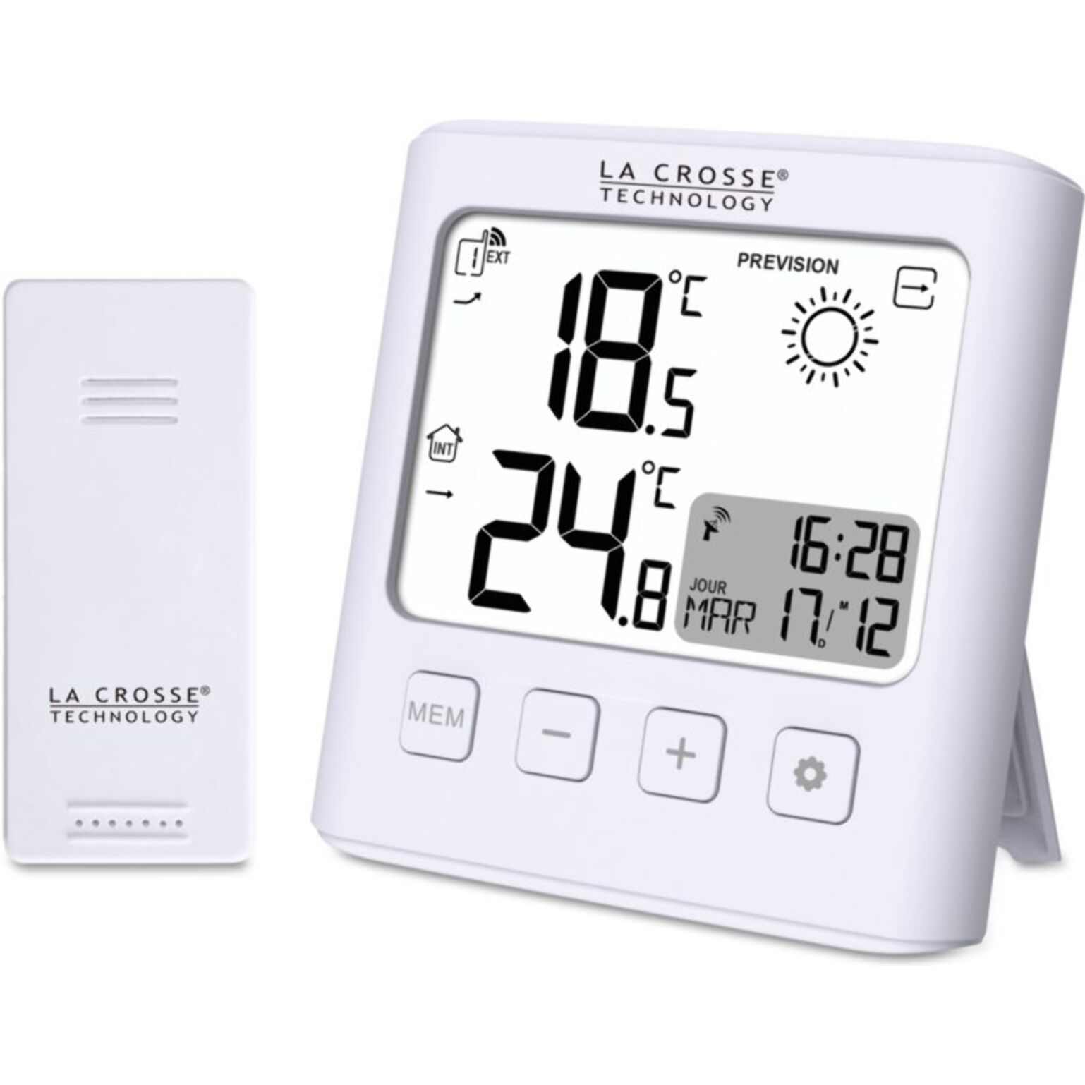 Station météo LA CROSSE WS6231-WHI